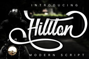 Download Hillton Modern Script - Modern Collection