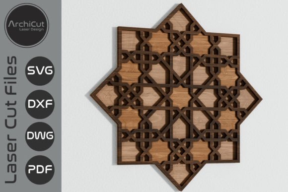 Download Moroccan Arab Geometric Decorative Panel - Arab Collection